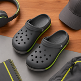 Crocs Clogs Lined Gray