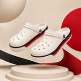 Crocos Clogs Lined White