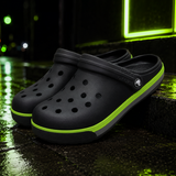 Crocos Clogs Lined Black