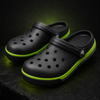 Crocos Clogs Lined Black