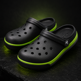 Crocos Clogs Lined Black