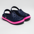 Crocs Clogs Pink Line
