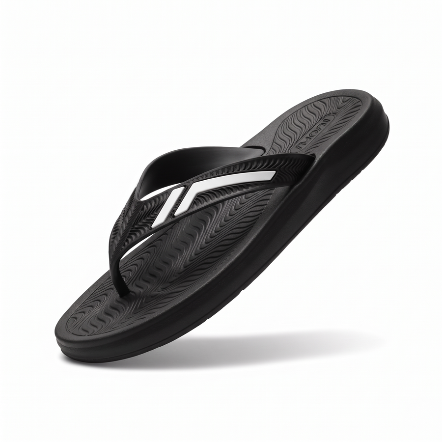 Loufu Flip Flop - Black