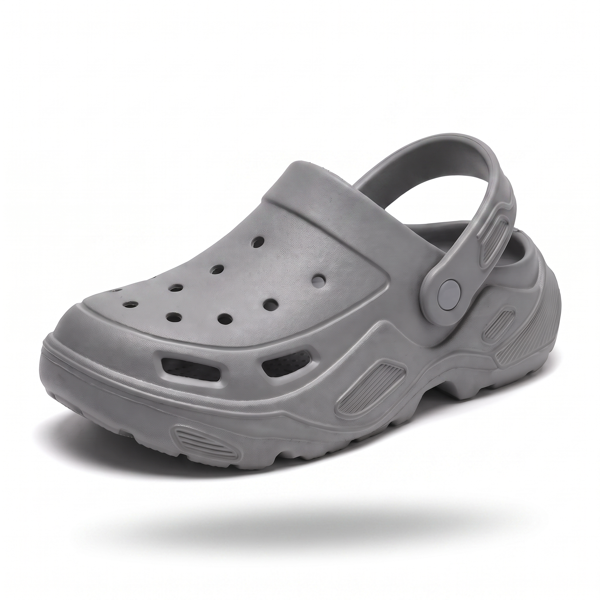 Loufu Clogs - Gray