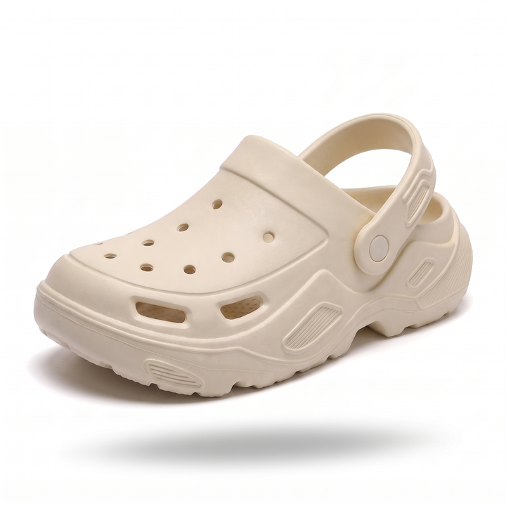 Loufu Clogs - Beige