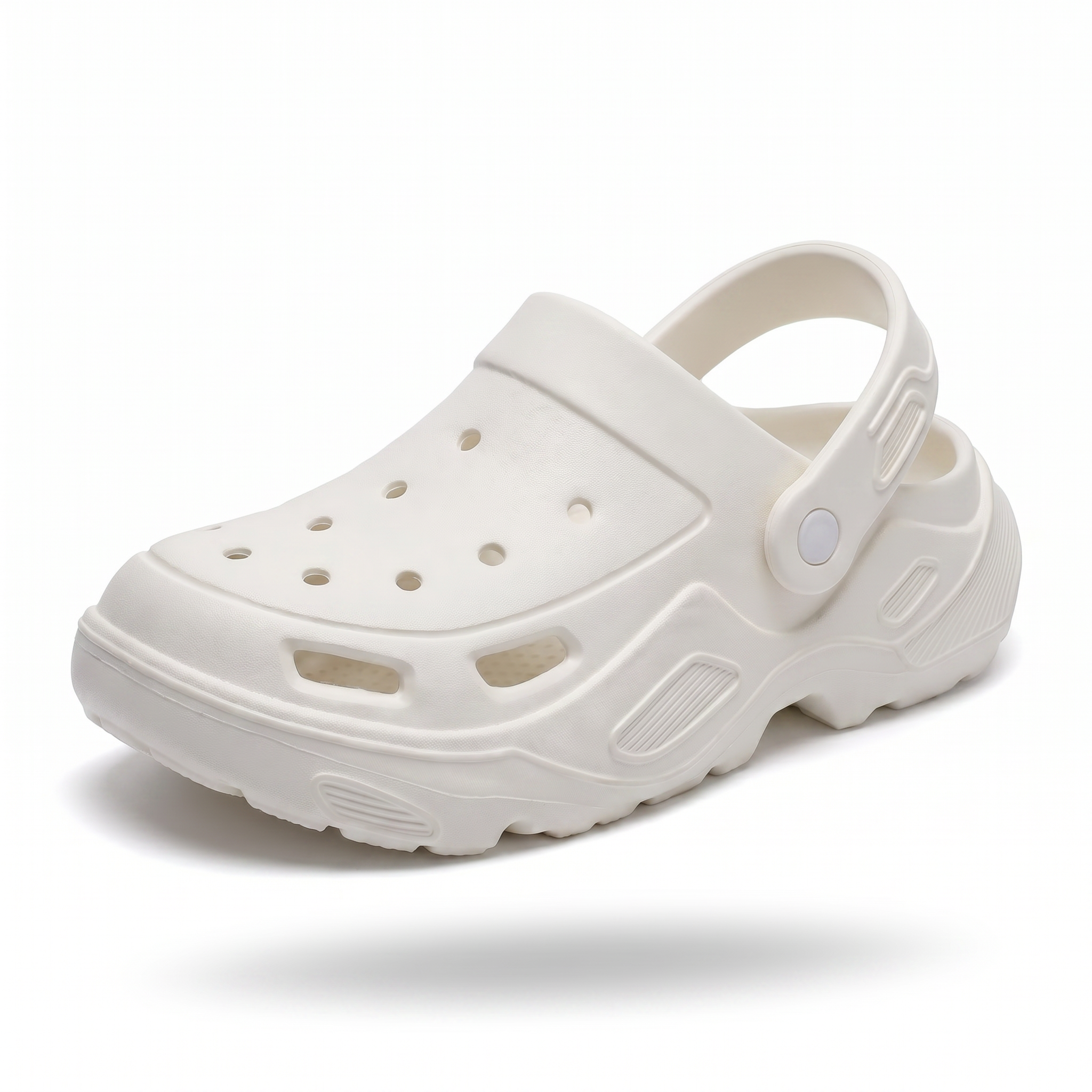 Loufu Clogs - White
