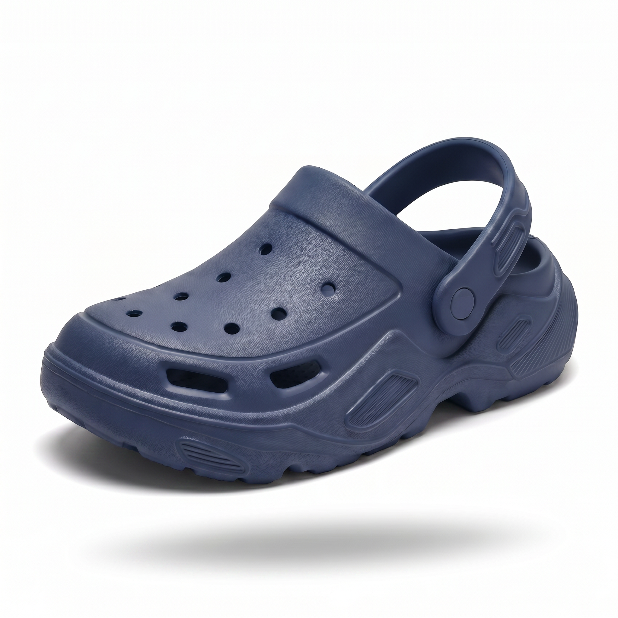 Loufu Clogs - Navy